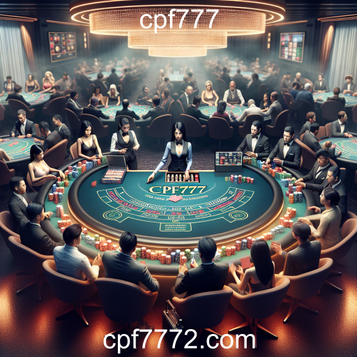 Descubra a Emoção do Live Dealer no cpf777